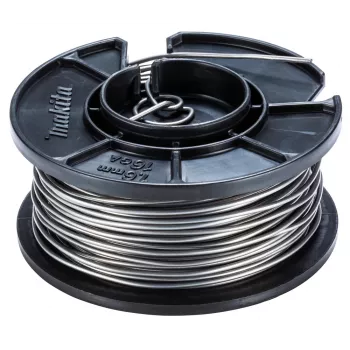 Makita 1915N0-0 Blanker Bindedraht für Bewehrungsanschlüsse 1,6 mm x 30,0 m, 32 Stück