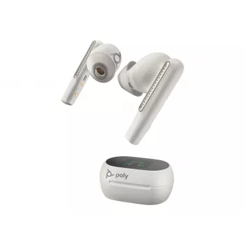 HP Poly Voyager Free 60+ UC True Wireless Earbuds mit Mikrofon