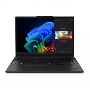 Lenovo ThinkPad T16 G4 Ultrabook, AMD Ryzen 5 PRO 7540U, 16GB DDR5, 512GB SSD, 16,0 inch WUXGA IPS, Windows 11 Pro, Schwarz, 3 Jahre Premier Support + CO2-Ausgleich