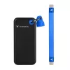 Verbatim SSD Pocket USB 3.2 Gen 2 1TB Schwarz/Blau