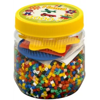 DANTE Hama Beads and Washers im Eimer