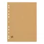 Oxford Touareg Registertrenner A4 Vollformat Blanko Beige 6-teilig 1 Satz