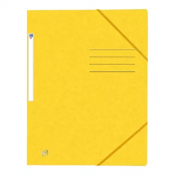 Oxford Top File+ Gummizugmappe A4 Gelb 400116265