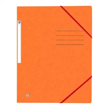 Oxford TOP FILE+ Gummizugmappe A4 Orange - Bürobedarf