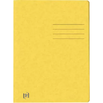 Oxford TOP FILE+ Report File A4 Gelb Karton 390 g/m² Wendbare Heftung