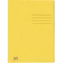 Oxford TOP FILE+ Report File A4 Gelb Karton 390 g/m² Wendbare Heftung