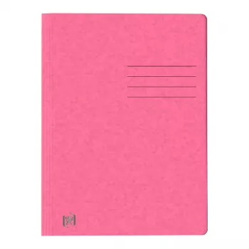 Oxford Top File+ Heftermappe A4 Pink Karton 390 g/m² Kaufmännische/Amtsheftung
