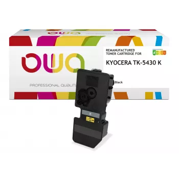 Armor OWA Kompatible Tonerkartusche für Kyocera TK-5430K Schwarz 1.250 Seiten Wiederaufbereitet