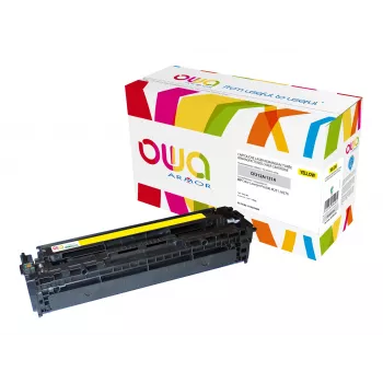 Armor OWA Yellow Kompatible Tonerkartusche (Ersetzt HP CF212A)