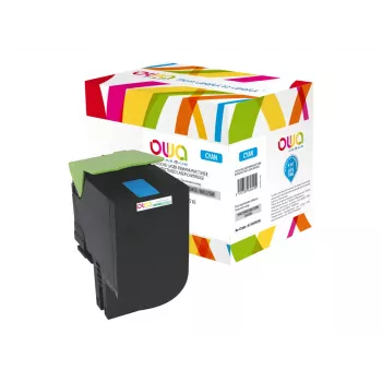 Armor OWA - High Capacity - Cyan - Kompatibel - Wiederaufbereitet - Tonerkartusche (Alternative zu Lexmark 70C2HC0)