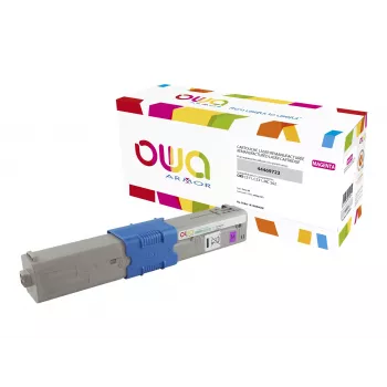 Armor OWA Remanufactured Toner Cartridge Magenta Kompatibel mit OKI 44469723
