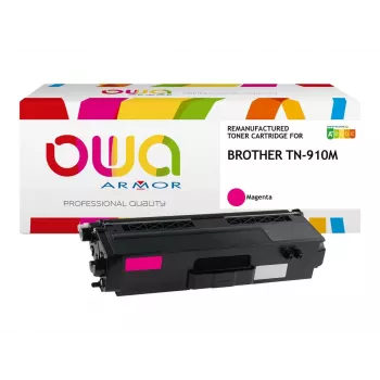 ARMOR OWA Tonerpatrone kompatibel mit Brother TN-910M Magenta (9.000 Seiten)