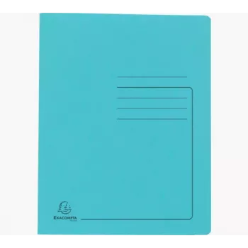 Exacompta Report File A4 Türkis Colorspan Karton 355g Flexible Heftmechanik
