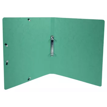 Exacompta Iderama Ringbuch A4, 2 Ringe 15 mm, mit Gummizug, dunkelgrün (8701596)