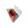 Exacompta Crystal Expanding File - 13 Fächer - A4 - Klar transparent