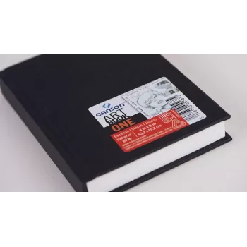 Canson Art Book One Skizzenbuch A3 Blanko 96 Blatt Hardcover Schwarz