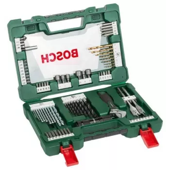 Bosch V-Line 83-teiliges TiN-Bohrer- und Schraubendreher-Bitset (2607017309)