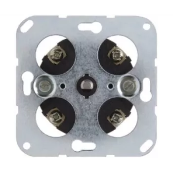 Hager WDE2041 Mechanischer Zeitschalter 2-polig 120 min Unterputz-Einsatz