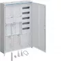 Hager ZB33ET225W1 Universalschrank 800x205x1100 mm Aufputz IP44 Verkehrsweiß RAL 9010 3 Felder