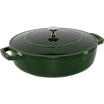 Staub Bräter Chistera 28 cm Basil Green