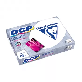 Clairefontaine DCP 80 g/m² A4 500 Blatt satiniertes Digital-Farbdruckpapier