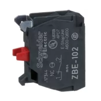 Schneider Electric ZBE102 Hilfskontaktblock, 1 NO, Schraubklemme, Harmony XB4/XB5