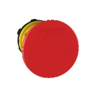 Schneider Electric ZB5AS844 Not-Aus-Taster, 40 mm Pilzkopf, Rot, Kunststoff, IP69K