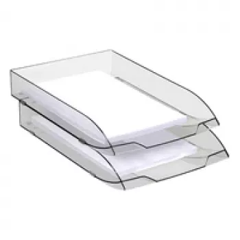 CEP Office Solution Briefablage Ice Black Black-Transparent DIN C4