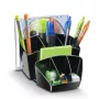 CEP Office Solution Stifthalter Ice Black Schwarz Transparent