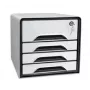 CEP Office Solution Smoove 7-311S Schubladenbox Weiß/Schwarz