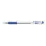 Pentel Gel Roller 0,3 mm Blau Hybrid-Grip Gummi-Griffzone