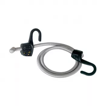 Master Lock 3138EURDAT Verstellbares Kabelschloss, 1,5 m, 86 kg, Grau, 1 Pack