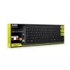 PORT Designs PORT Connect Tastatur - USB, USB-C - Französisches AZERTY-Layout - Schwarz