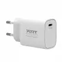 PORT Designs PORT Connect Wandladegerät 20W USB-C PD mit Aufbewahrungstasche Weiß