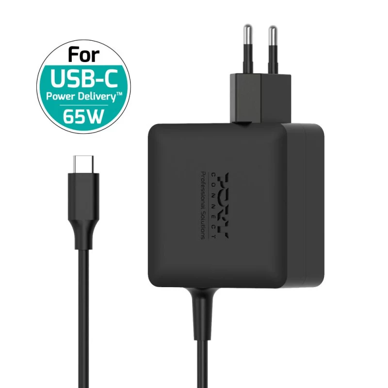 PORT Designs GaN 65W USB-C Netzteil EU-Stecker