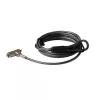 PORT Designs PORT Connect Security Cable Lock 1,55 m Schwarz/Silber