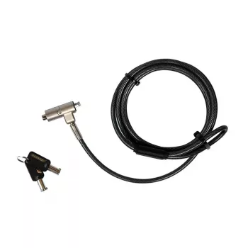 PORT Designs PORT Connect Security Cable Lock 1,55 m Schwarz/Silber