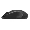 PORT Designs PORT Connect Professional ESSENTIAL Wireless Optical Mouse - 5 Tasten - 2,4 GHz, Bluetooth - USB-Empfänger - Schwarz