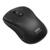 PORT Designs PORT Connect Professional ESSENTIAL Wireless Optical Mouse - 5 Tasten - 2,4 GHz, Bluetooth - USB-Empfänger - Schwarz