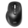 PORT Designs PORT Connect Professional BUSINESS Wiederaufladbare Funkmaus - Optisch - 6 Tasten - 2,4 GHz, Bluetooth - USB-Empfänger - Schwarz