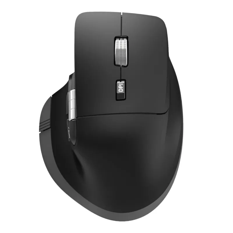 PORT Designs PORT Connect Professional ULTIMATE Wireless Rechargeable Mouse - Optical - 6 Buttons - 2.4 GHz, Bluetooth - USB Receiver