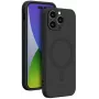 Bigben Interactive Soft Case mit MagSafe Handyhülle für Apple iPhone 14 Pro, Schwarz