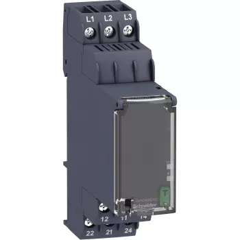 APC Schneider Electric RM22TG20 - Phasenüberwachungsrelais, 3-Phasen, 208-480 V AC, 2 Wechsler, 8 A, DIN-Schiene