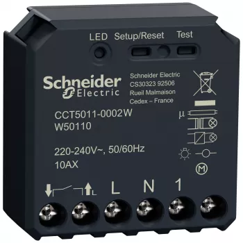 APC CCT5011-0002W Wiser Schaltaktor 1-fach Unterputz