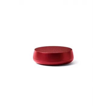 Lexon Mino+ L Tragbarer Bluetooth-Lautsprecher, Aluminium, Rot