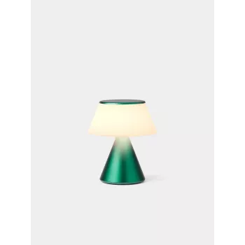 Lexon Luma M LED Lampe Dunkelgrün LH87DG1