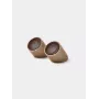 Lexon Ray Lautsprecher-Set Magnetische Bluetooth-Lautsprecher Vivid Gold LA132VG3