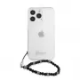 Guess GUHCP13LKPSBK Black Pearl Hard Case für Apple iPhone 13 Pro / 13 6,1 inch Transparent