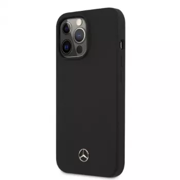 Mercedes-Benz MEHMP13LSILBK iPhone 13 Pro/13 6,1 inch Schwarze Silikon-Hülle mit MagSafe