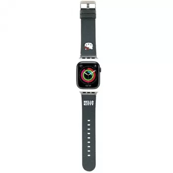 Hello Kitty HKAWMPGKHK Apple Watch Armband 38/40/41mm Schwarz Silikon